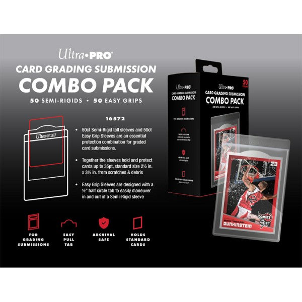 Ultra Pro: Card Grading Submission Combo Pack 50ct