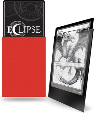 Ultra Pro: Eclipse Deck Protector Sleeves Pro Matte Standard - Red (100 Count)
