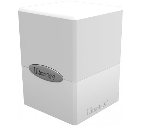 Ultra Pro: Satin Cube Deck Box Arctic White