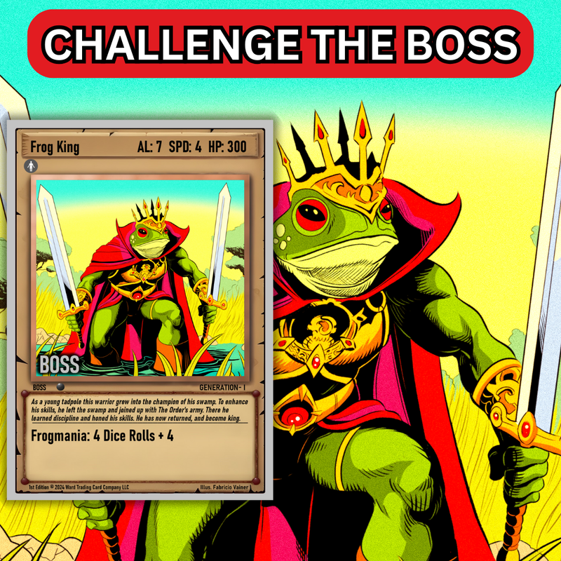 Ward TCG: Boss Deck - Frog King