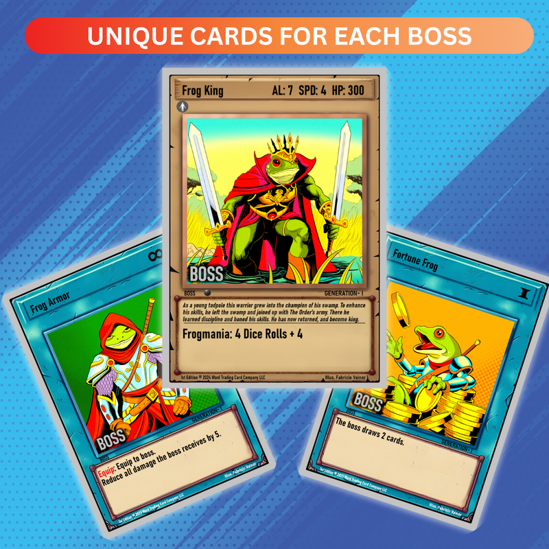 Ward TCG: Boss Deck - Frog King