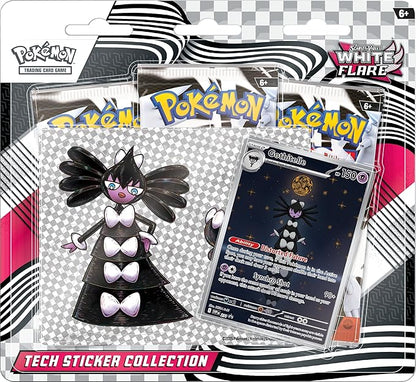 White Flare Tech Sticker Collection - SV: White Flare (WHT)