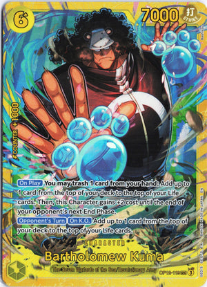 Bartholomew Kuma SEC Legacy of the Master OP12-119 NM