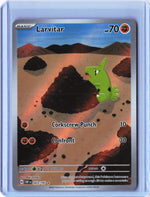 Larvitar Illustration Rare SV03: Obsidian Flames 203/197 NM