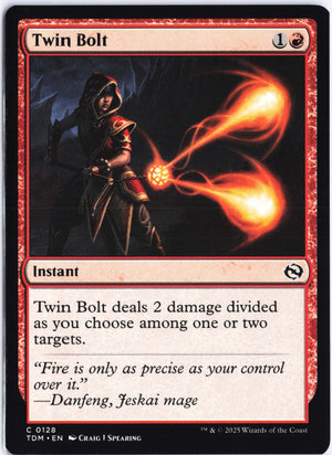 Twin Bolt C Tarkir: Dragonstorm 128 NM