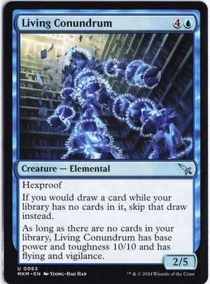 Living Conundrum U Murders at Karlov Manor 63 NM