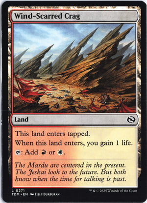 Wind-Scarred Crag L Tarkir: Dragonstorm 271 NM