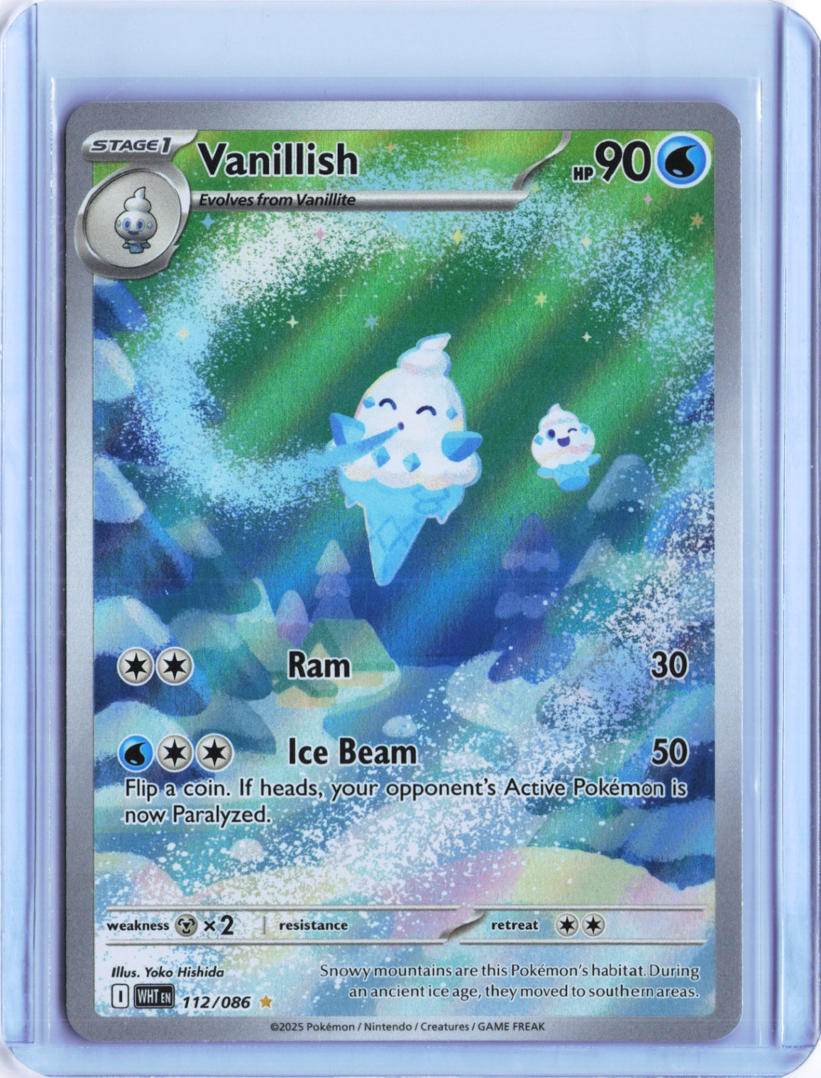 Vanillish - Illustration Rare SV: White Flare 112/086 NM