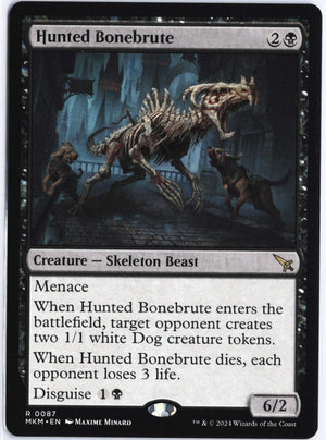 Hunted Bonebrute R Murders at Karlov Manor 87 NM