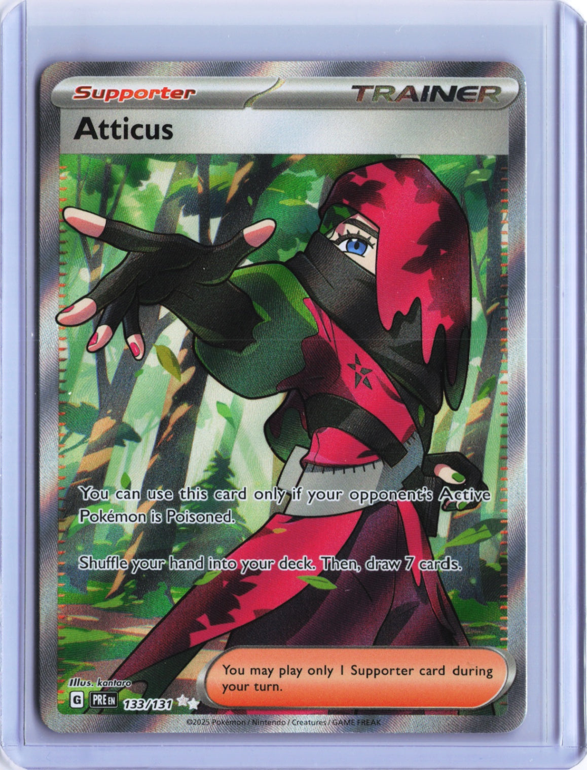 Atticus - Ultra Rare SV: Prismatic Evolutions 133/131 NM