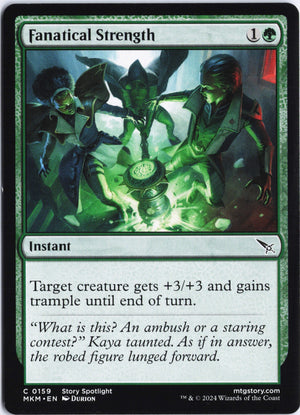 Fanatical Strength C Murders at Karlov Manor 159 NM