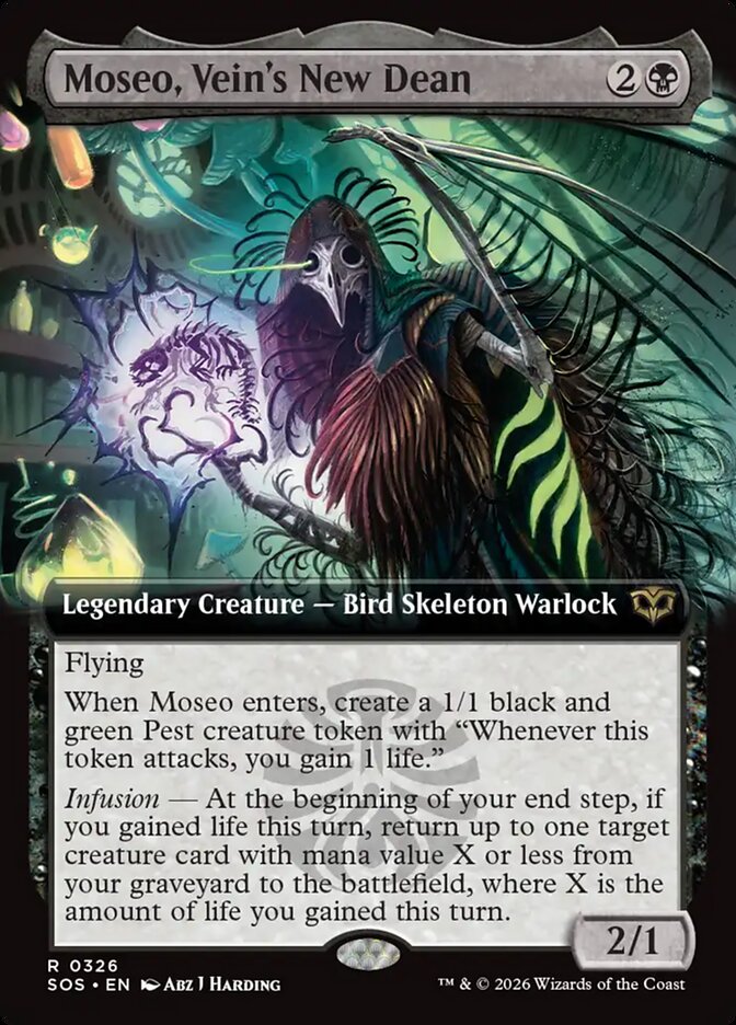 Moseo, Vein's New Dean - Secrets of Strixhaven #326