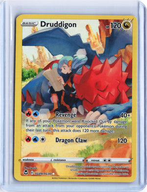 Druddigon Ultra Rare SWSH12: Silver Tempest Trainer Gallery TG09/TG30 NM