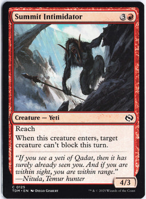 Summit Intimidator C Tarkir: Dragonstorm 125 NM