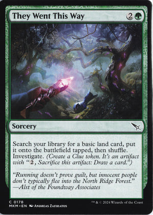 They Went This Way C Murders at Karlov Manor 178 NM