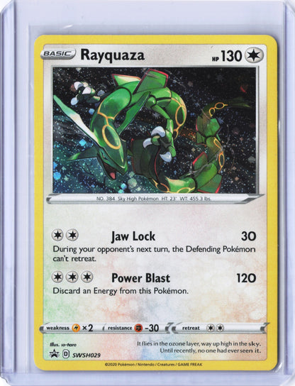 Rayquaza - Promo SWSH: Sword & Shield Promo Cards SWSH029 NM