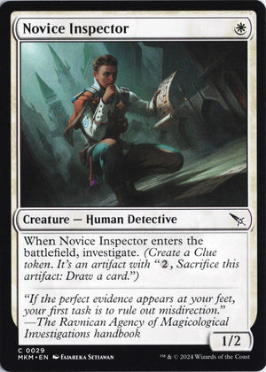 Novice Inspector C Murders at Karlov Manor 29 NM