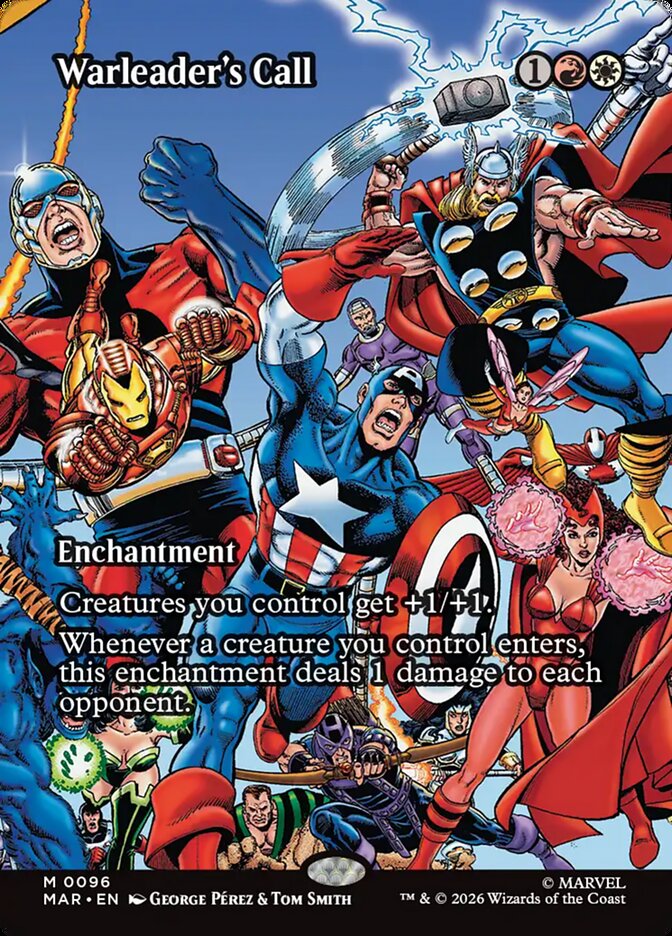 Warleader's Call - Marvel Universe #96