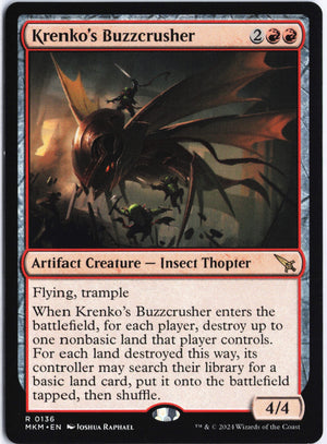 Krenko's Buzzcrusher R Murders at Karlov Manor 136 NM