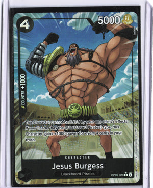 Jesus Burgess (Alternate Art) R Premium Booster -The Best- Vol. 2 OP09-086 NM