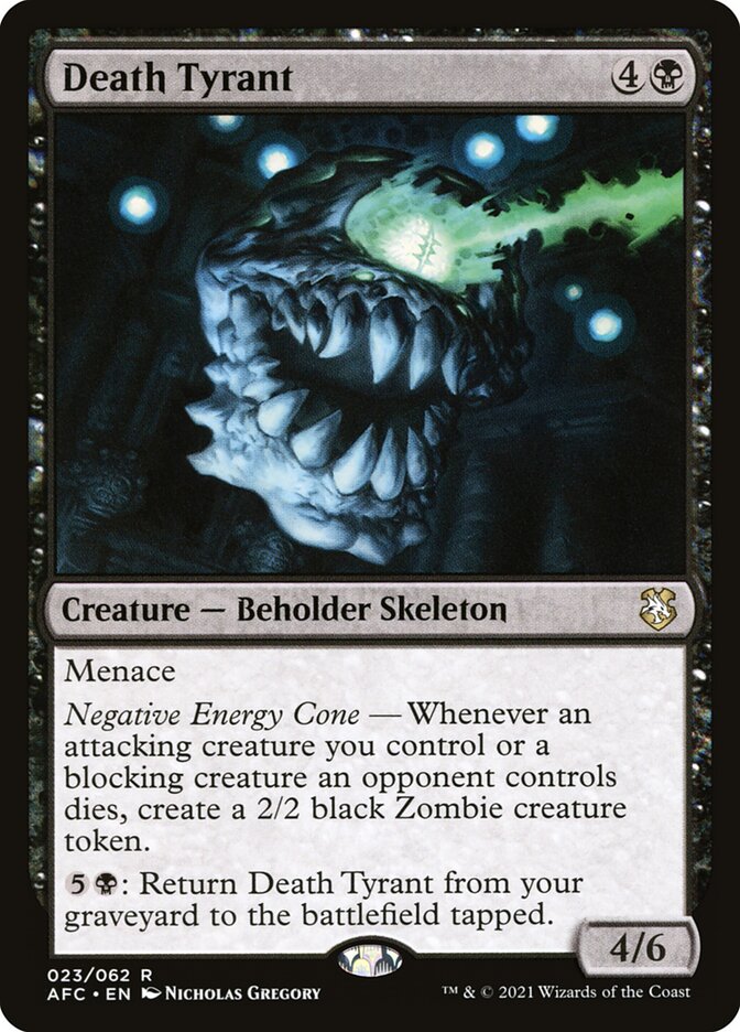Death Tyrant - Forgotten Realms Commander #23
