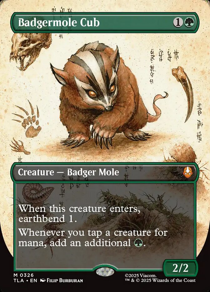 Badgermole Cub - Avatar: The Last Airbender #326