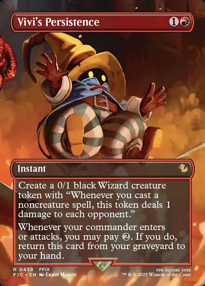Vivi's Persistence - Final Fantasy Commander #458
