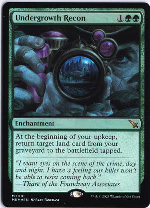 Undergrowth Recon M Murders at Karlov Manor 181 NM