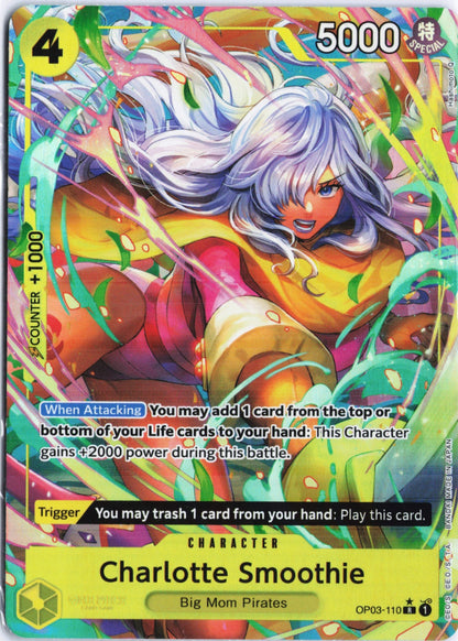 Charlotte Smoothie (Alternate Art) R Premium Booster -The Best- OP03-110 NM