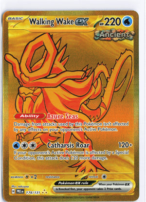 Walking Wake ex Hyper Rare SV: Prismatic Evolutions 178/131 NM