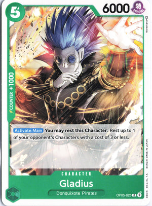 Gladius C Awakening of the New Era: 1st Anniversary Tournament Cards OP05-025 NM