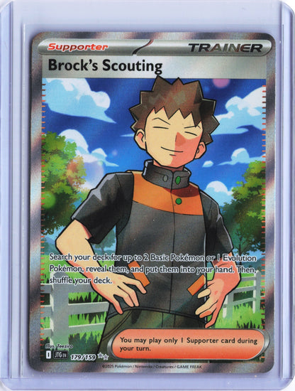 Brock's Scouting - Ultra Rare SV09: Journey Together 179/159 NM