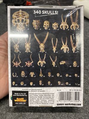 Games Workshop Citadel Skulls for Warhammer, Age of Sigmar, 40k