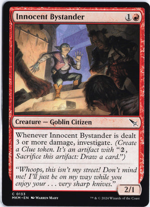 Innocent Bystander C Murders at Karlov Manor 133 NM