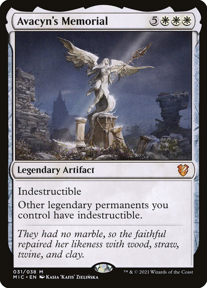 Avacyn's Memorial - Midnight Hunt Commander #31