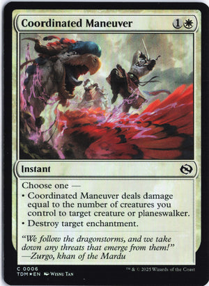 Coordinated Maneuver C Tarkir: Dragonstorm 6 NM