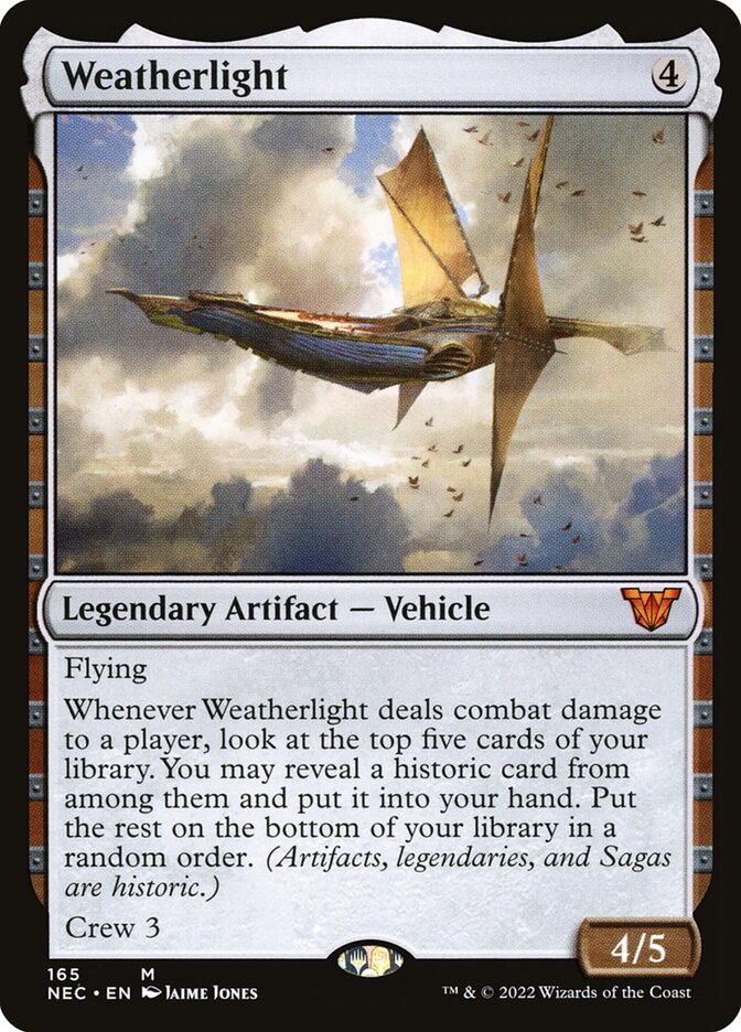 Weatherlight - Neon Dynasty Commander #165