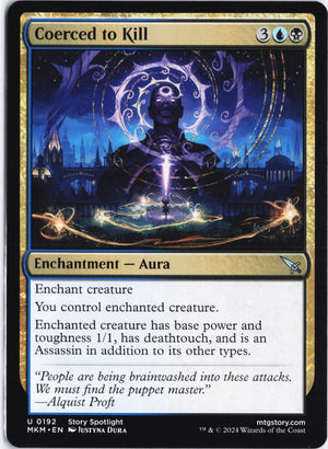 Coerced to Kill U Murders at Karlov Manor 192 NM