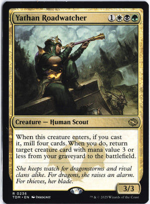 Yathan Roadwatcher R Tarkir: Dragonstorm 236 NM