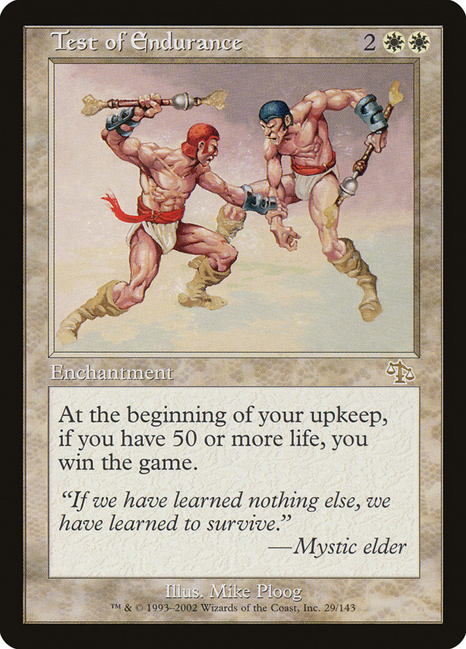 Test of Endurance - Judgment #29