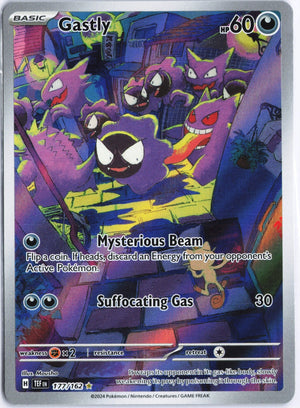 Gastly Illustration Rare SV05: Temporal Forces 177/162 NM