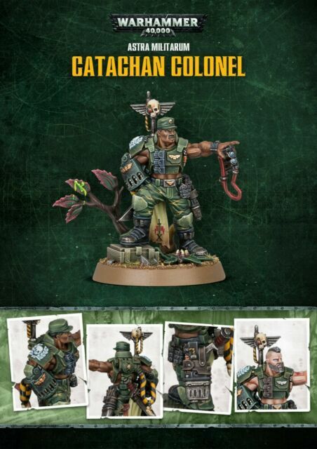 Games Workshop Warhammer 40,000 Astra Militarum Catachan Colonel 47-90