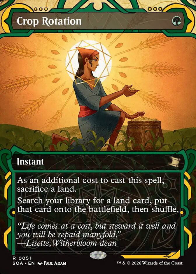 Crop Rotation - Secrets of Strixhaven Mystical Archive #51