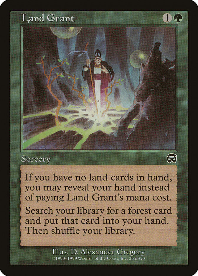 Land Grant - Mercadian Masques #255