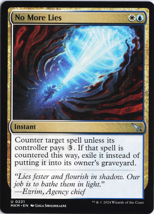 No More Lies U Murders at Karlov Manor 221 NM