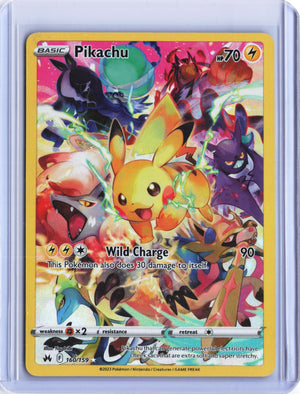Pikachu (Secret) Secret Rare Crown Zenith 160/159 NM