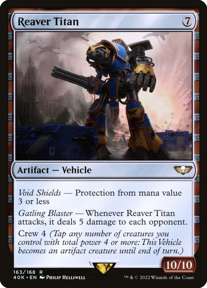 Reaver Titan - Warhammer 40,000 Commander #163