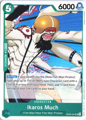 Ikaros Much UC Wings of the Captain OP06-024 NM