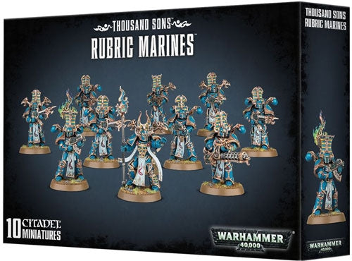 Games Workshop Warhammer 40,000 - Thousand Sons Rubric Marines