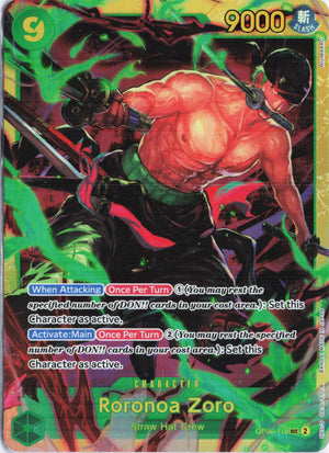 Roronoa Zoro SEC Wings of the Captain OP06-118 NM